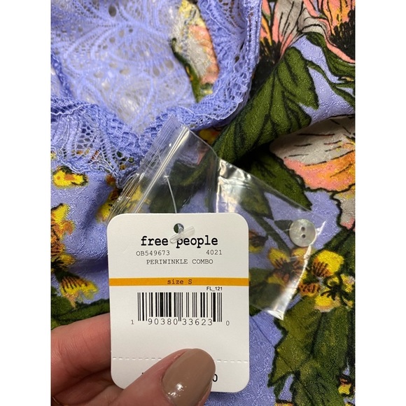 Free People Floral Boho Slip Summer Dress - Picture 9 of 9